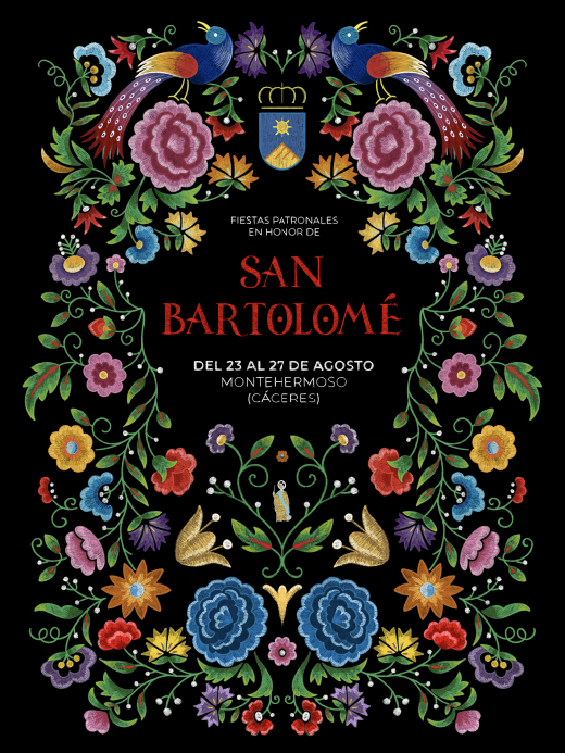 cartel san bartolomé montehermoso cáceres extremadura javi cohen