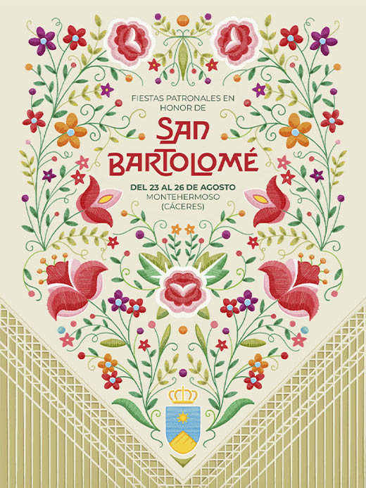 Cartel Montehermoso San Bartolomé 2025 Javi Cohen