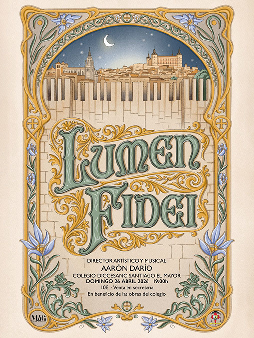 Concierto Lumen Fidei Toledo Aarón Darío Javi Cohen