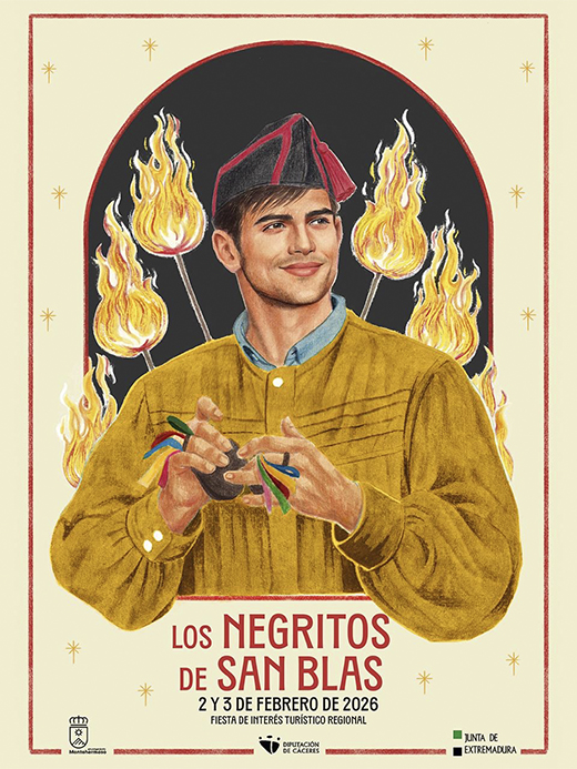 Los Negritos de San Blas 2026 Montehermoso Cáceres